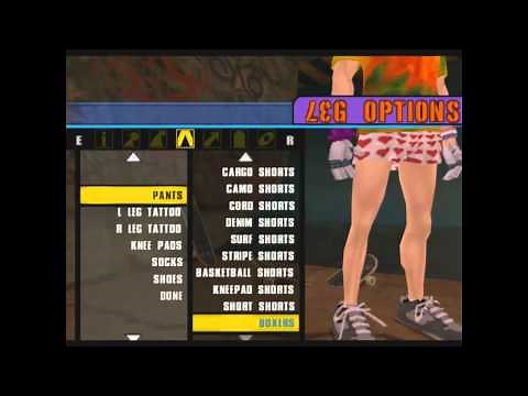 [Dopefish] Tony Hawk's Underground 2 - Character Creation