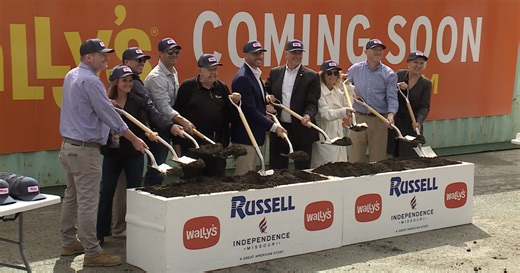 Wally’s breaks ground on Independence travel plaza at Interstate 70, Noland Road