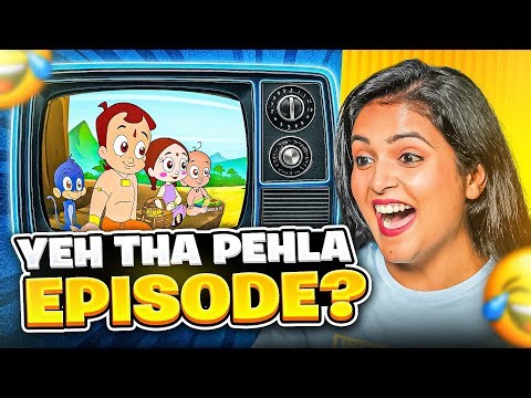 Reacting To Chhota Bheem’s FIRST EVER Episode 😱