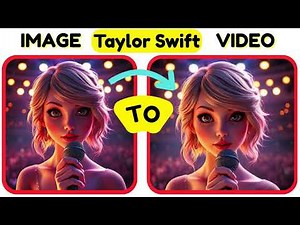 3D Taylor Swift-Inspired Pop Star Singing on Stage | AI Animated Concert Performance 🎤