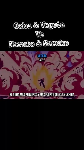 batalla de rap, Goku & Vegeta vs Naruto & Sasuke quien ganó? #goku #vegeta #naruto #sasuke #anime #rap #parati #viral