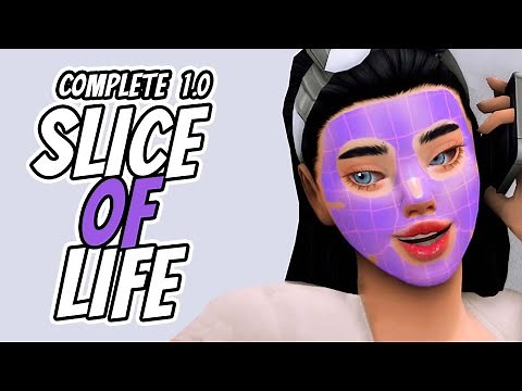 how to ลง/แนะนำ slice of life complete 1.0 และ Packs ต่างๆ | ˚ mod review #O6 ˚ | the sims4