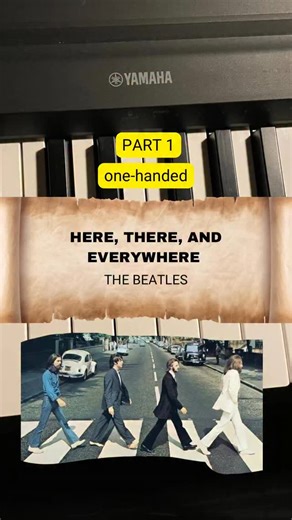 Gilang Utomo | here there and everywhere by The Beatles #piano #chords #pianotutorial #pianocover #pianolessons #thebeatles | Instagram