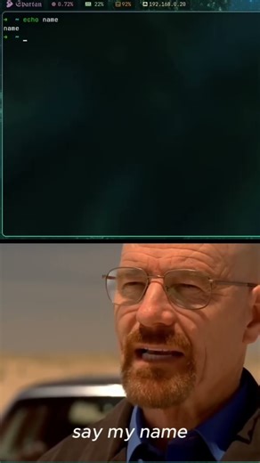 What's your name? #coding #linux #computerscience