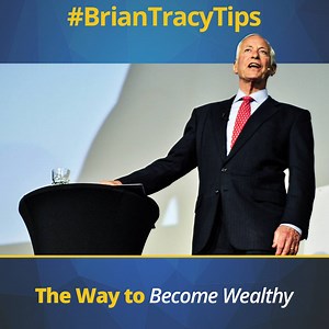 If you want to achieve a certain net worth over the next 10 to 20 years, write it down as a goal. #BrianTracyTips | Brian Tracy
