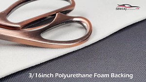 Auto Headliner Fabric 60" Wide by 100" Mesh Type with Foam Backing Replacement Headliner Material, Black Car Roof Upholstery Fabric for Car/Truck/SUV/RV Home Roof Repair DIY