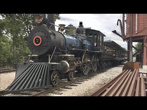 Michigan Steam Trains At Dearborn Michigan, Riding Trains At Greenfield Village, Weiser Railroad