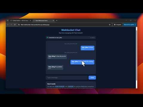 Flask WebSocket Chat