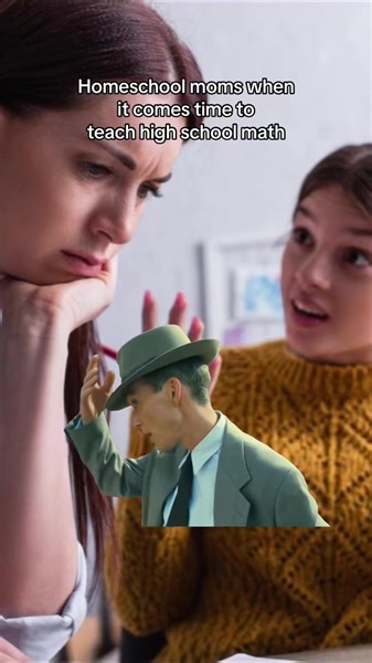 Don’t let high school math throw your homeschooling plans off! CTCMath provides your kids an expert math education at every step K-12. Our video tutorials and fun review games make learning math easy. Start your free trial today☀️ #homeschool #homeschooling #howtohomeschool #ctcmath #homeschoolmom #mathsuccess #mathfun #mathforkids #mathhelp #matheducation #Meme #MemeCut | CTCMath