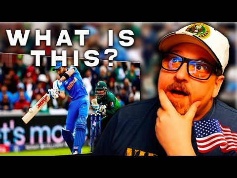 American Reacts to Cricket for the First Time | What Am I Even Watching?