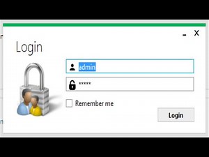 C# Tutorial - Metro Login Form with SQL Database Step By Step | FoxLearn