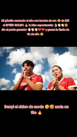 Mi güerito cerrando el año con broche de oro 🤩 de 3/3 el SPEED GALGO 🔥 lo hizo espectacular 👌🏻👏🏻👏🏻😍 eso benya no te rindas eres increíble el mejor estoy muy orgullosa de ti mi güerito precioso 😍💘@Benyasaer #exatlonmx #equiporojo