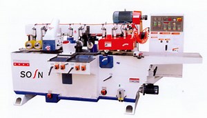 [Hot Item] Solid Wood 4 Side Planer Moulder Four-Side Moulder Woodworking Machinery with 4 Spindles