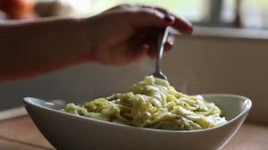 The BEST Creamy Pesto Pasta Recipe (15 Minutes!)