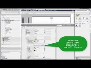 WinCC Unified V16: connect trends to the Trend control and Export it as CSV