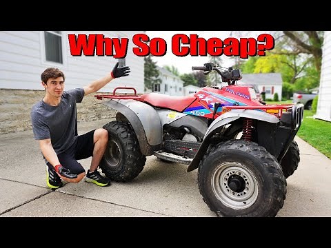I Bought The CHEAPEST 4x4 ATV And Fixed It In 10 Minutes