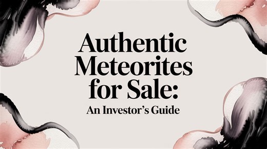 Authentic Meteorites for Sale: An Investor's Guide