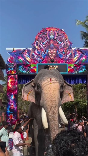 റെക്കോർഡ് ഏക്കത്തുക യുടെ മണ്ണിൽ രാമൻ 😍#shortsfeed #elephant #viralvideo #trendingshorts
