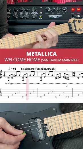 Mastering the Metallica Welcome Home Riff