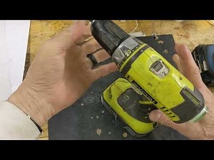 Secret to locking drill bits in a Ryobi drills chuck!