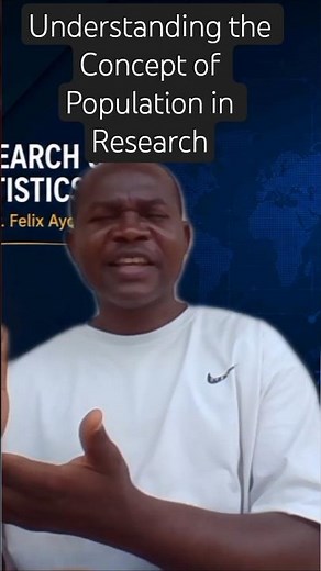 Understanding the Concept of Population in Research