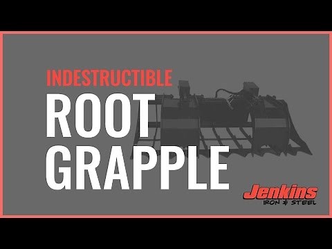 Root Grapple Skid Steer Attachment | Jenkins Iron and Steel
