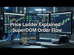How to Read the Price Ladder (SuperDOM Order Flow Explained)
