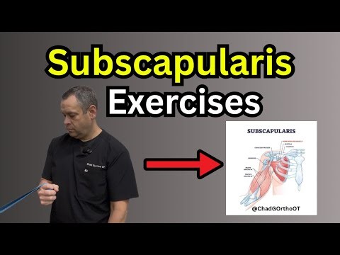 How to Strengthen the Subscapularis Muscle (Rotator Cuff Exercise Guide)