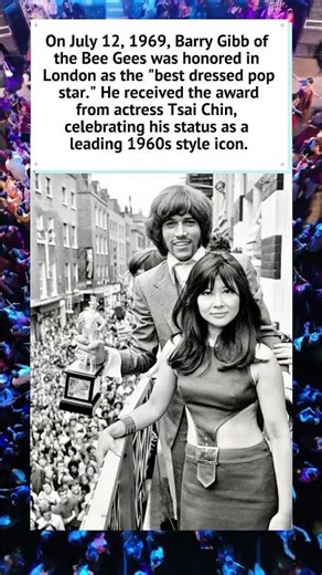 Barry Gibb: Best Dressed Pop Star 1969 🕺