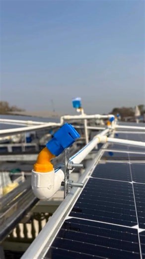 Automatic Solar Panel Cleaning Sprinkler | Smart Solar Maintenance Solution