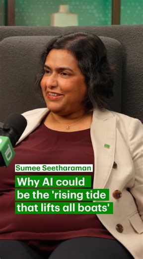 In episode two of TD Invent presents: The Banking on AI Podcast, Sumee Seetharaman, Vice President of Artificial Intelligence and Machine Learning Practice at TD, unpacks why she thinks AI will be the rising tide that lifts all boats. Seetharaman discusses how the Bank is thinking about talent recruitment in the age of AI: https://go.td.com/4hXjn9w | TD