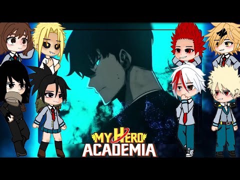 Class 1A react to Deku as Sung Jin Woo | AU | |BNHA/MHA || GCRV |