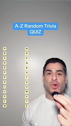 A-Z Random Trivia Quiz: Test Your Knowledge