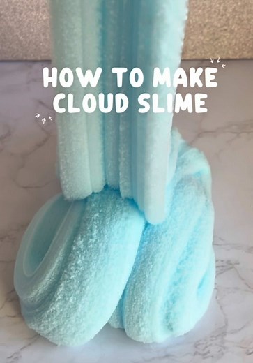 Cloud Slime Tutorial: How to Make Fluffy Cloud Slime