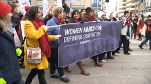 Thousands come together for second Women’s March in Toronto