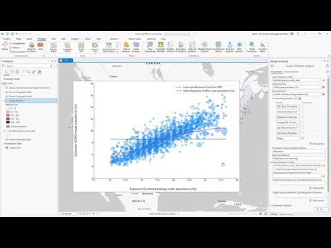 Causal Inference Analysis In ArcGIS Pro