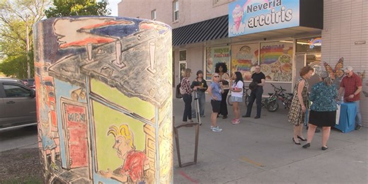 Lincoln unveils new sculptures, gets mixed reviews