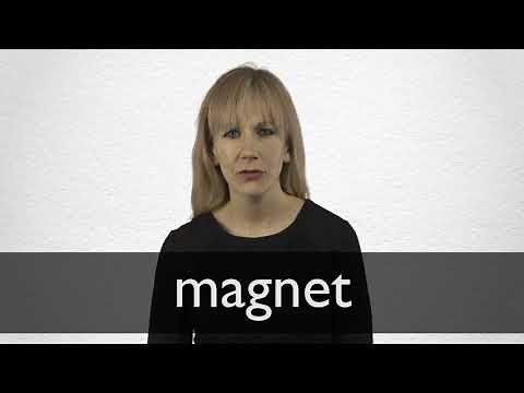 How to pronounce MAGNET in British English