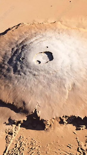 Discover the solar system's largest volcano, Olympus Mons, on Mars! 🌋 At nearly three times the height of Mount Everest, this volcanic giant is a marvel of planetary science. 🌌 Learn about its incredible size, formation, and more in this fascinating short! 🚀 #Mars #OlympusMons #Space #Science #Astronomy #Volcano #SolarSystem #PlanetaryScience #SpaceExploration #nasa