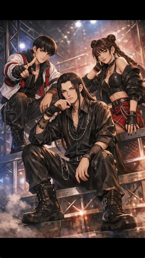 Konoha 12 and Suna Siblings Reimagined as K-Pop Stars