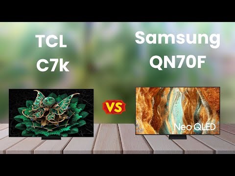 TCL C7K vs Samsung QN70F Comparison 🔥 Mini-LED vs QLED | Which TV Is Better in 2025?