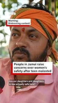 People in Jamui raise concerns over women's safety after teen molested | BBC News India