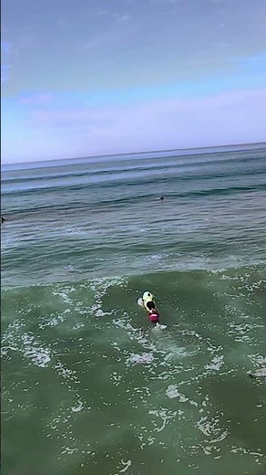 A PB Surf Shop Private Lesson with lesson in paddling out in Pacific Beach San Diego 02/05/26