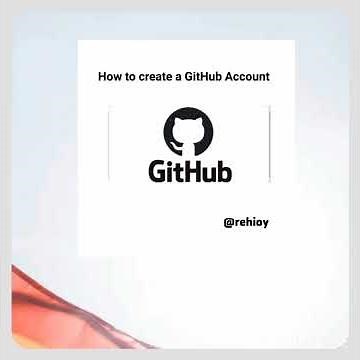 How to create a Github Account