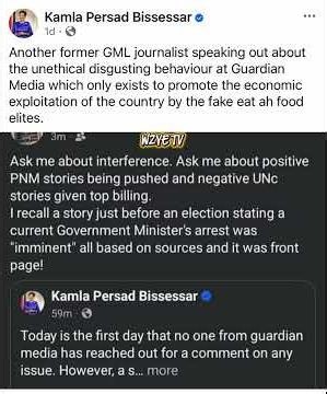 Another former GML journalist speaking out about unethical disgusting behaviour at Guardian Media!