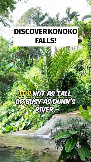 Konoko Falls and Park Ocho Rios | Best Waterfall & Nature Park in Jamaica | Cruise Excursion Guide
