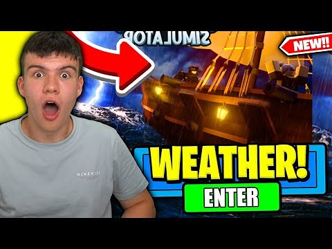 *NEW* ALL WORKING WEATHER UPDATE CODES FOR FISHING SIMULATOR! ROBLOX FISHING SIMULATOR CODES