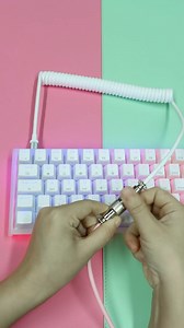Watch Custom Coiled Keyboard Cable on Amazon Live