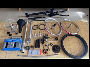 REVIEW SPARE PART LENGKAP UNTUK MERAKIT SEPEDA LIPAT (SHIMANO, MIALOBIKES, FRAME FNHON 16+, LITEPRO)