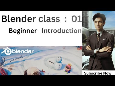 “Blender 3D Full Tutorial | Beginner to Pro Modeling & Animation Guide”